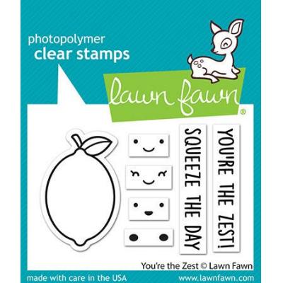 Lawn Fawn Clear Stamps - You're The Zest